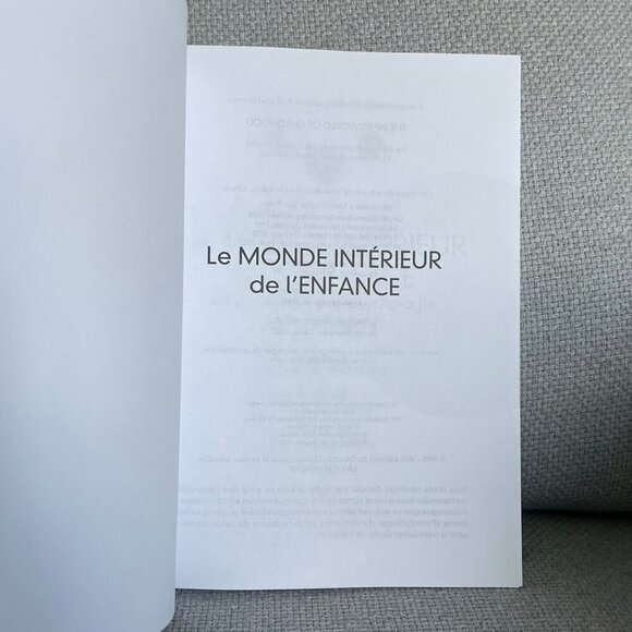 Le monde intérieur de l'enfance F. Wickes Psychology Book Éditions du Dauphin - Picture 6 of 12